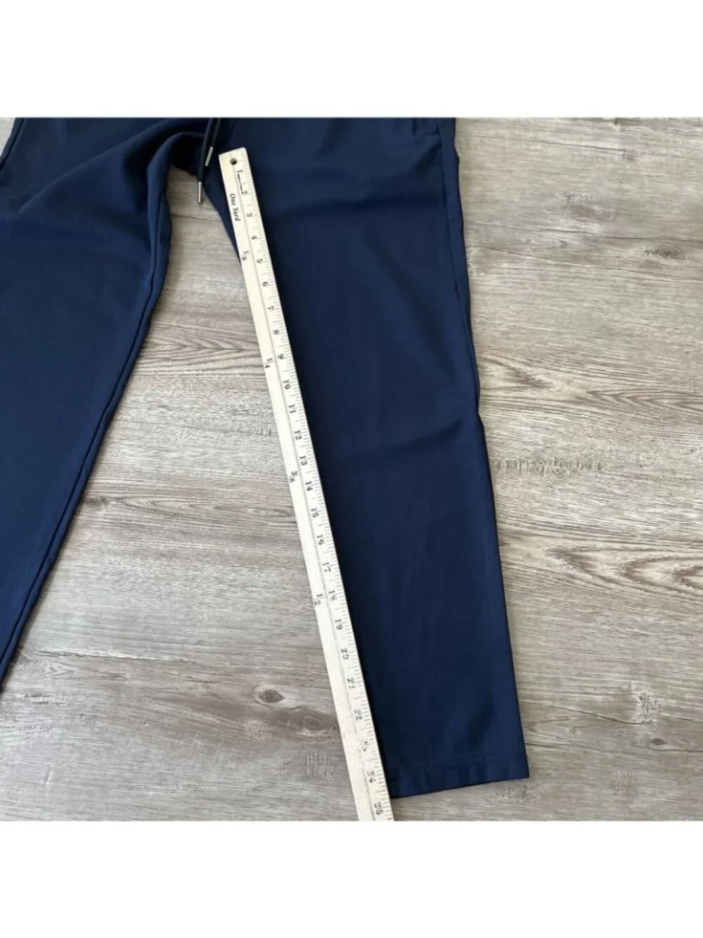 Theory Demir Plinth Tech Knit Jogger Pants Mens XS Blue Tapered Athleisure